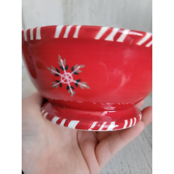 Tracy porter snowman bowl Xmas home decor kitchen - Picture 6 of 6